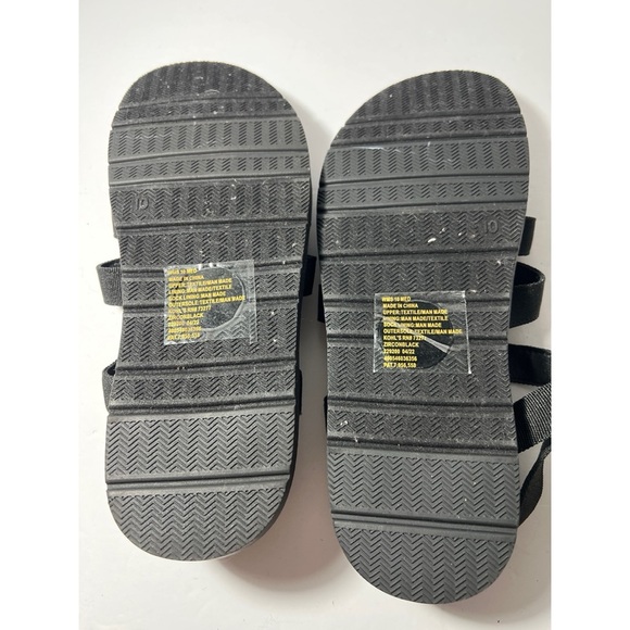 Vs Elegant Black Sandals with Crystal Embellishments - Picture 6 of 8